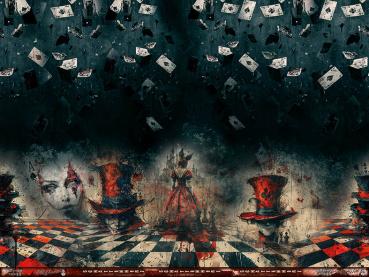 Bordüre Schattenherz - Jersey